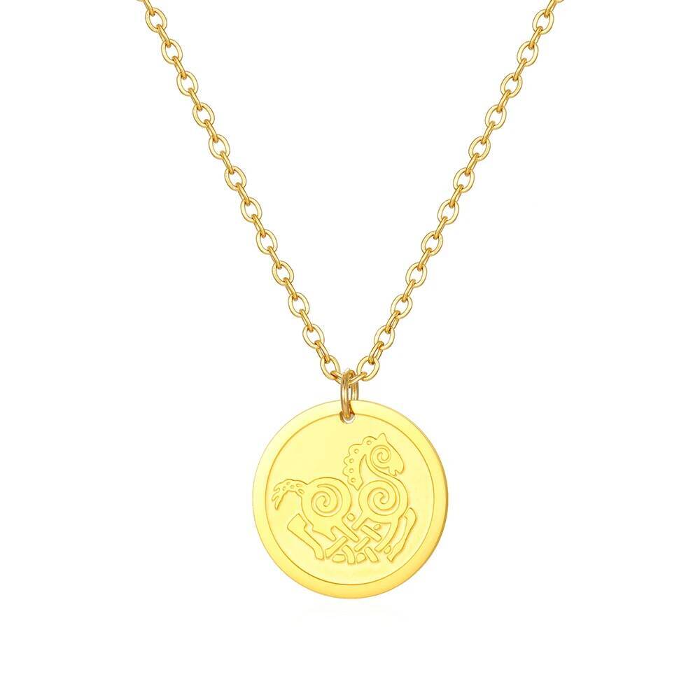 Stainless Steel Fashion Women  - Coin Necklace Delicate 리뷰 및 가격