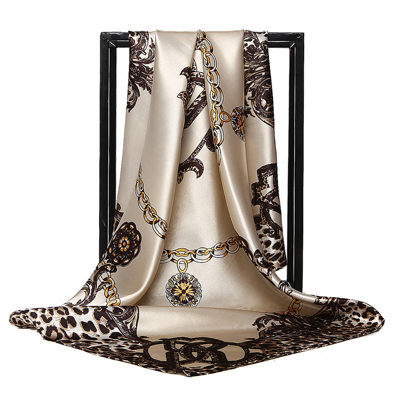 90*90cm Ladies Silk Scarf Band - Silk Scarf Square 리뷰 및 가격