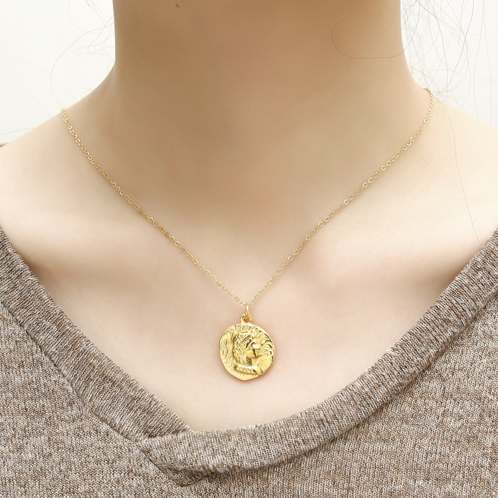 Gold Plated Queen Elizabeth Po - Coin Necklace Delicate 리뷰 및 가격