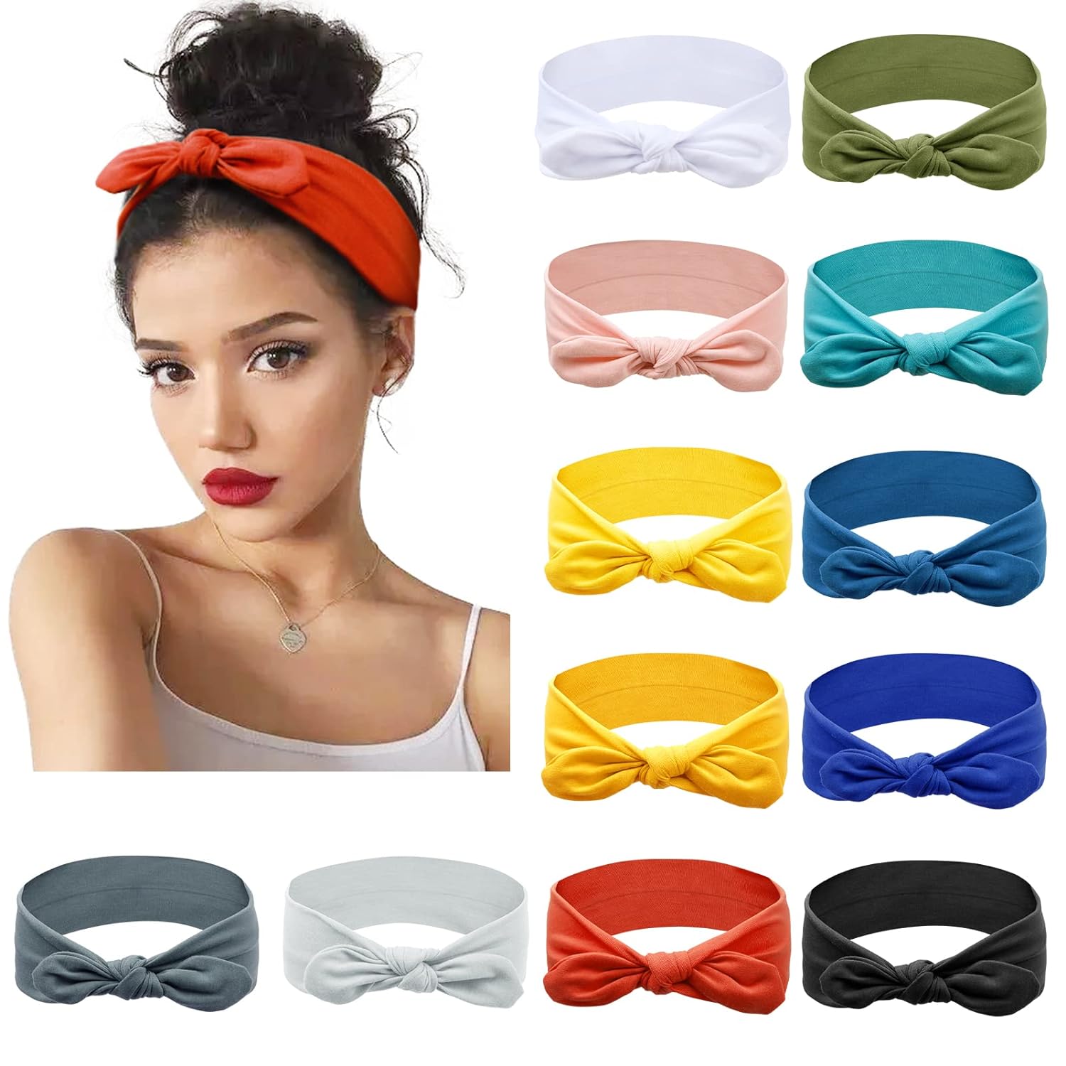Cute Rabbit Ear Headbands for  - Women'S Yoga Accessories 리뷰 및 가격