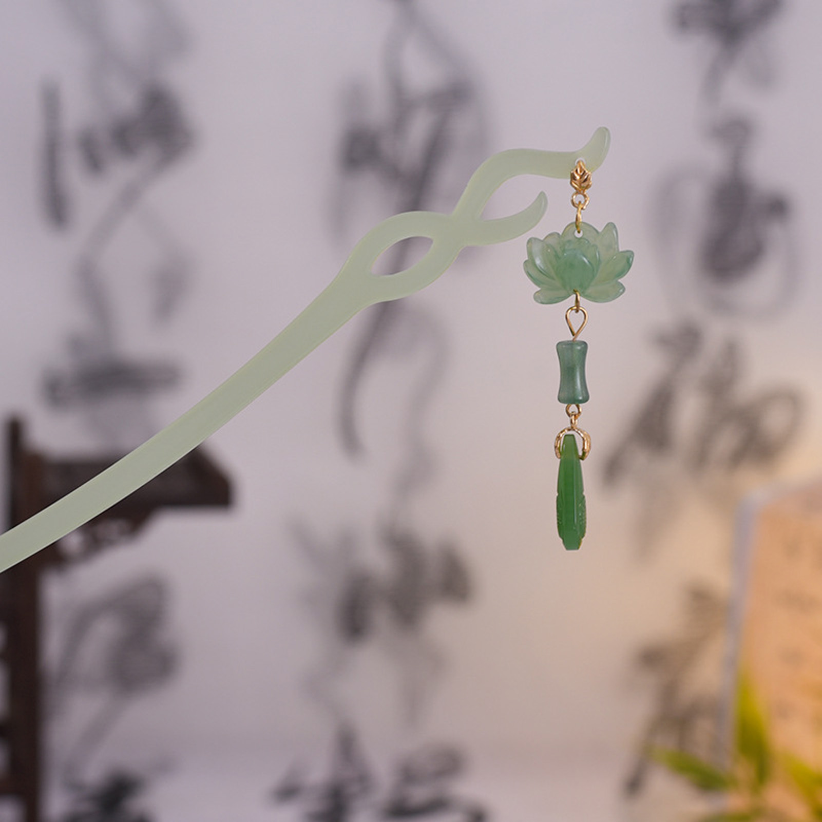 Vintage Wooden Hairpin For Wom - Women Accessories Shop 리뷰 및 가격
