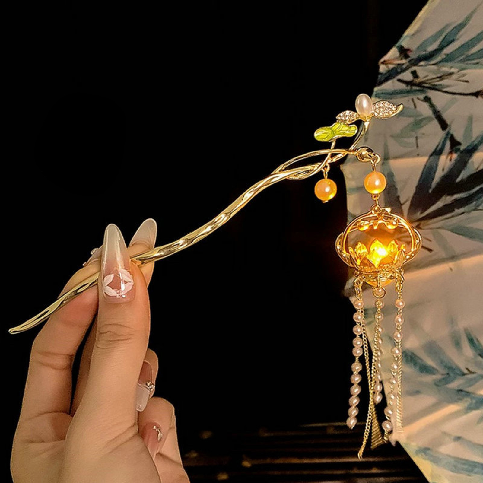 Luminous Flower Hairpin For Wo - Women Accessories Shop 리뷰 및 가격