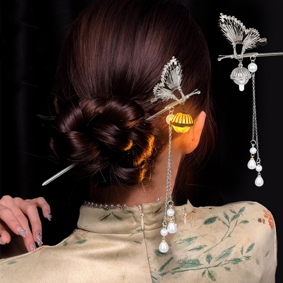Luminous Flower Hairpin For Wo - Women Accessories Shop 리뷰 및 가격