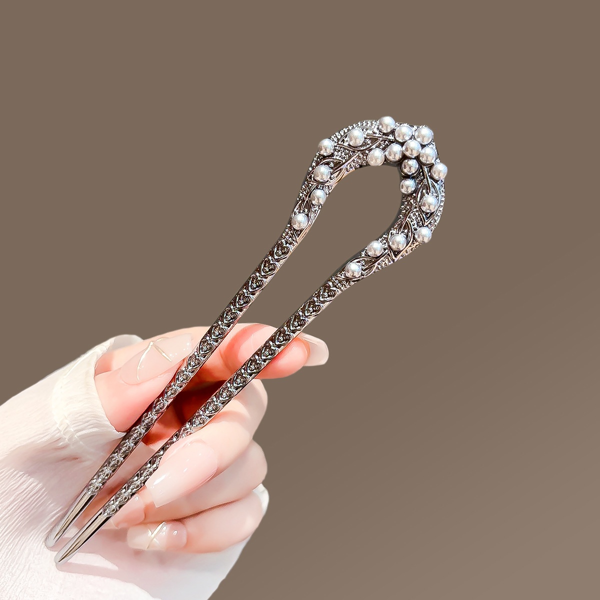 New Pearl U Shaped Hairpin For - Women Accessories Shop 리뷰 및 가격