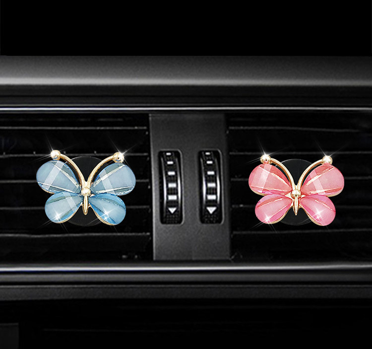 Colorful Butterfly Car Air Con - Women Accessories Outlet 리뷰 및 가격