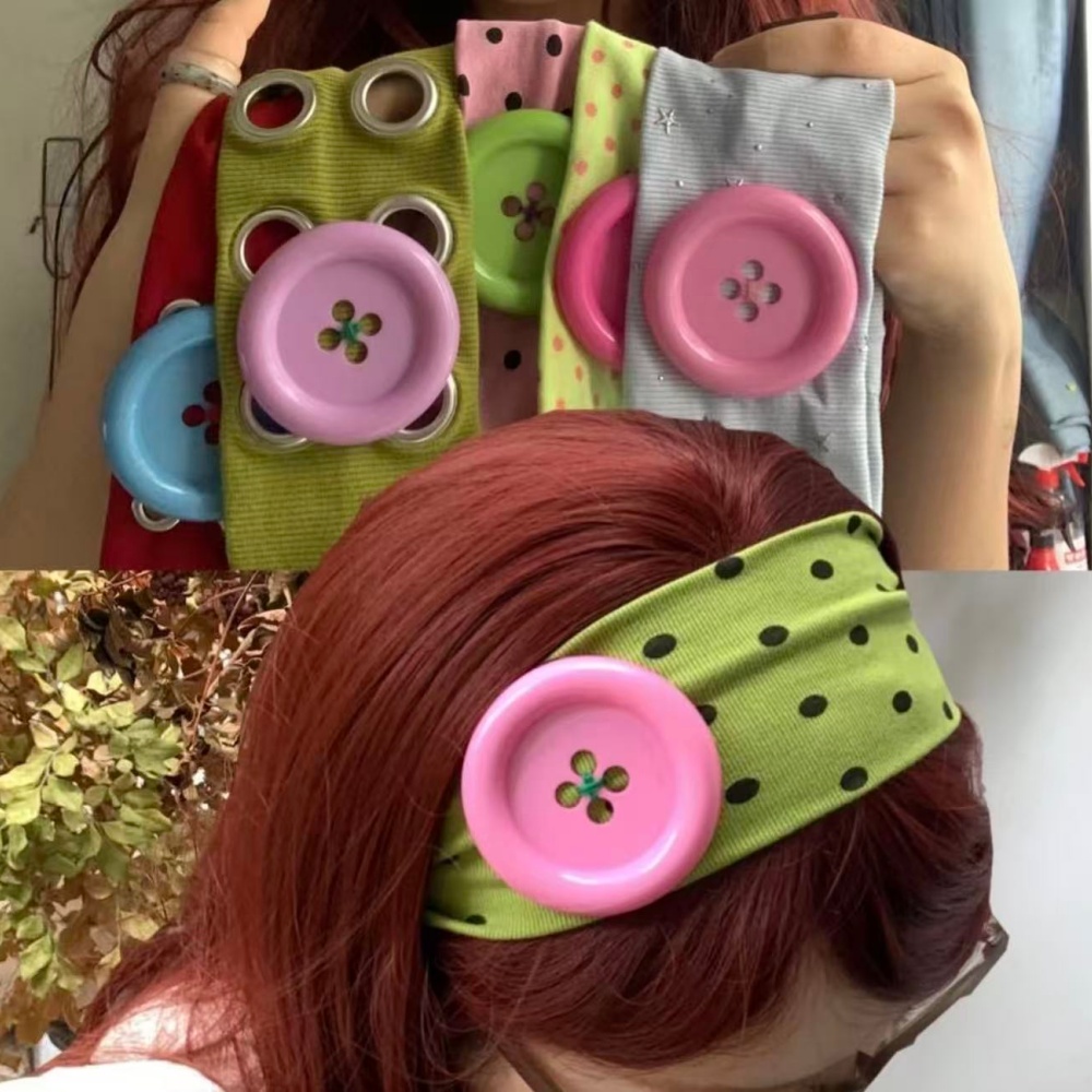 Y2K Subculture Large button po - Women'S Yoga Accessories 리뷰 및 가격