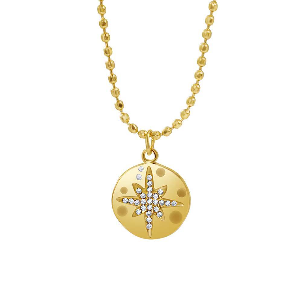 Stainless Steel Women Delicate - Coin Necklace Delicate 리뷰 및 가격