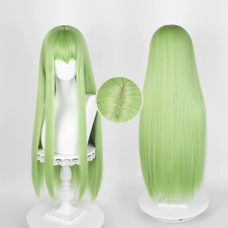 Anime CC Cosplay Green Wig Lon - Women Knight Accessories 리뷰 및 가격