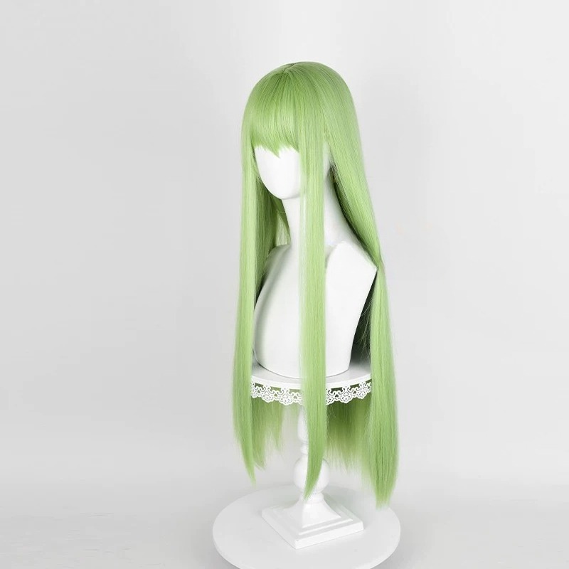 Anime CC Cosplay Green Wig Lon - Women Knight Accessories 리뷰 및 가격