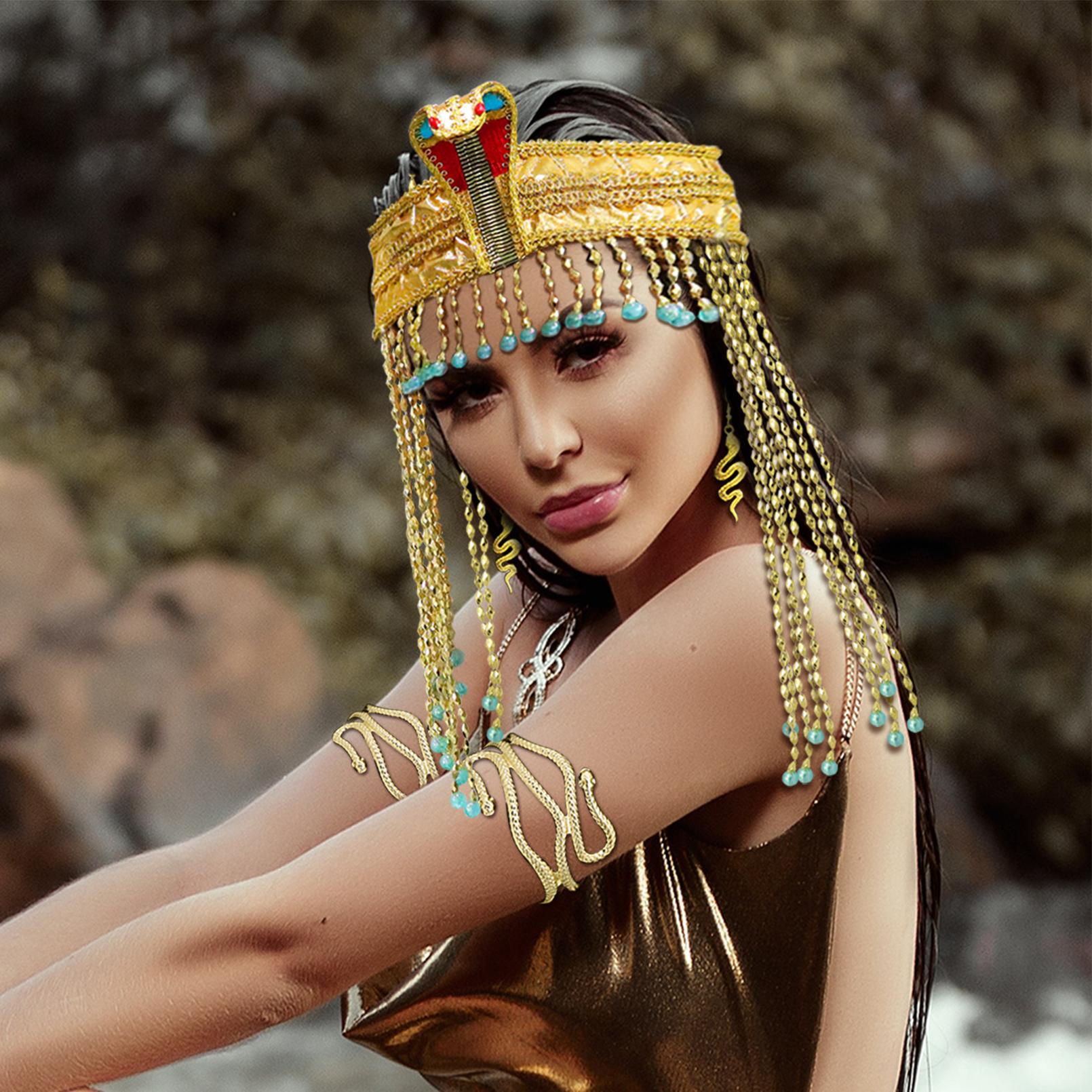 Egyptian Cleopatra Costume Acc - Women Accessories In Egypt 리뷰 및 가격