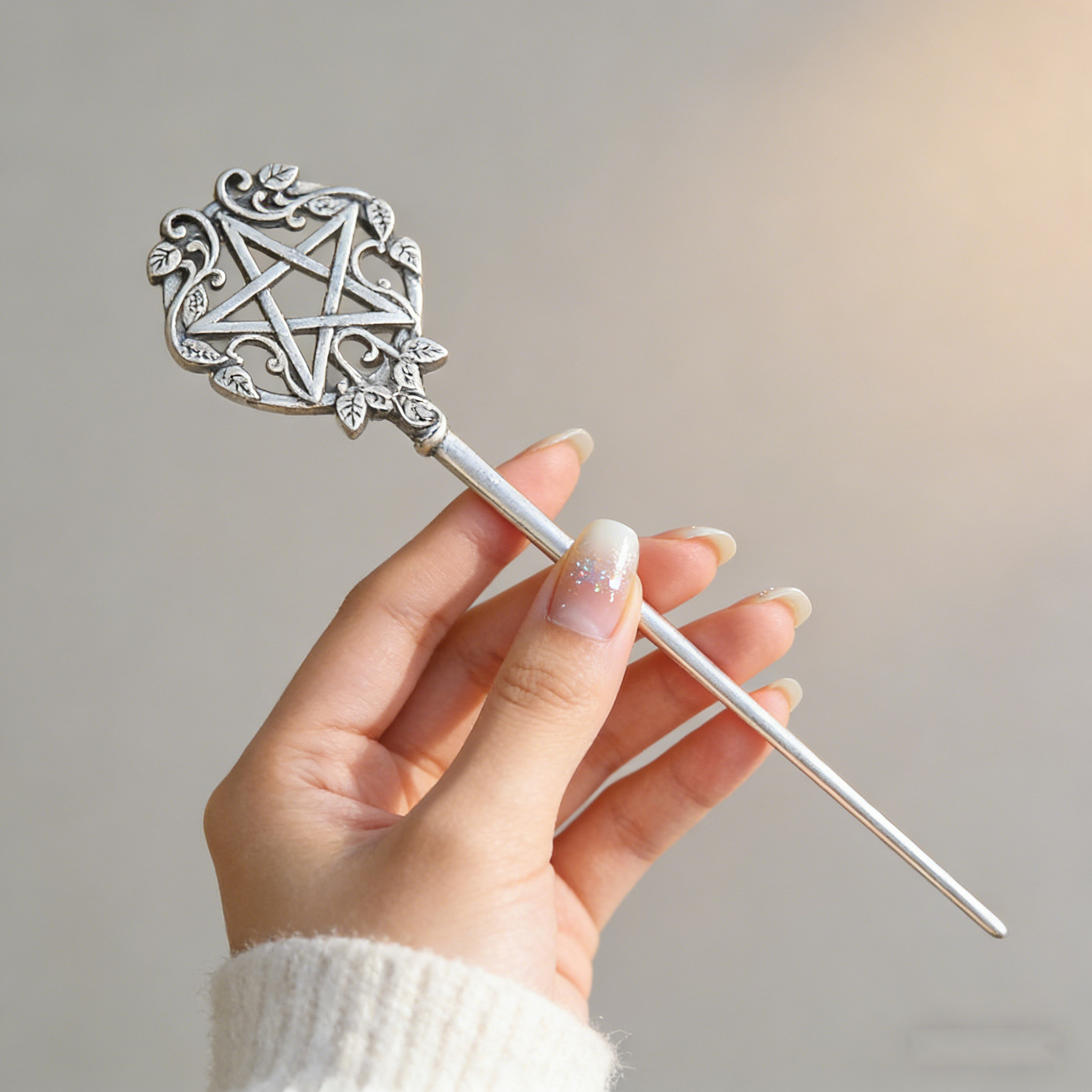 1pc Mystical Pentagram Hair St - Women Knight Accessories 리뷰 및 가격