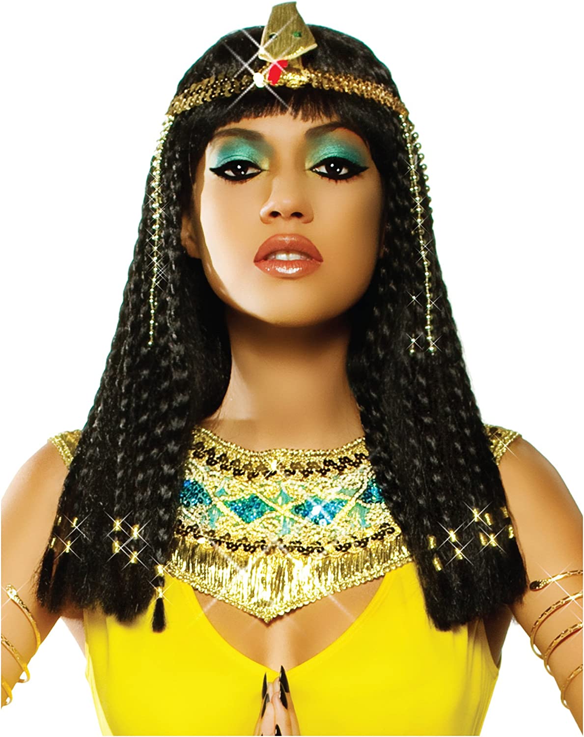 Cleopatra Wig Woman Egypt Quee - Women Accessories In Egypt 리뷰 및 가격