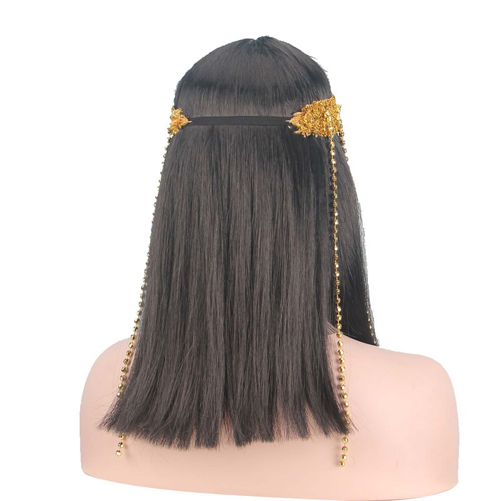 Cleopatra Egyptian Queen Wig a - Women Accessories In Egypt 리뷰 및 가격