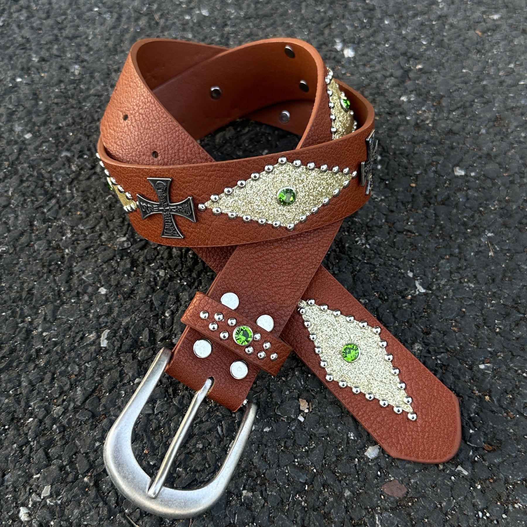 Vintage Rhombus Rivet Spliced  - Women Electronic Accessories 리뷰 및 가격