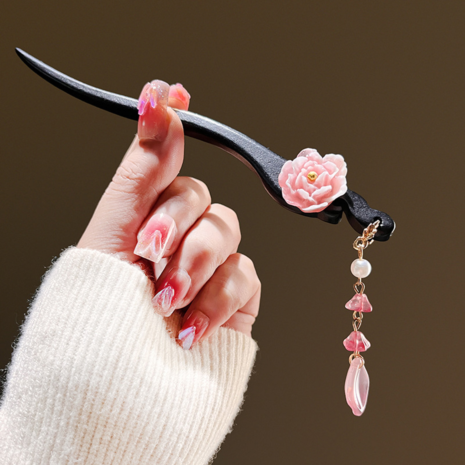 Trendy Flower Hairpin For Wome - Women Accessories Shop 리뷰 및 가격