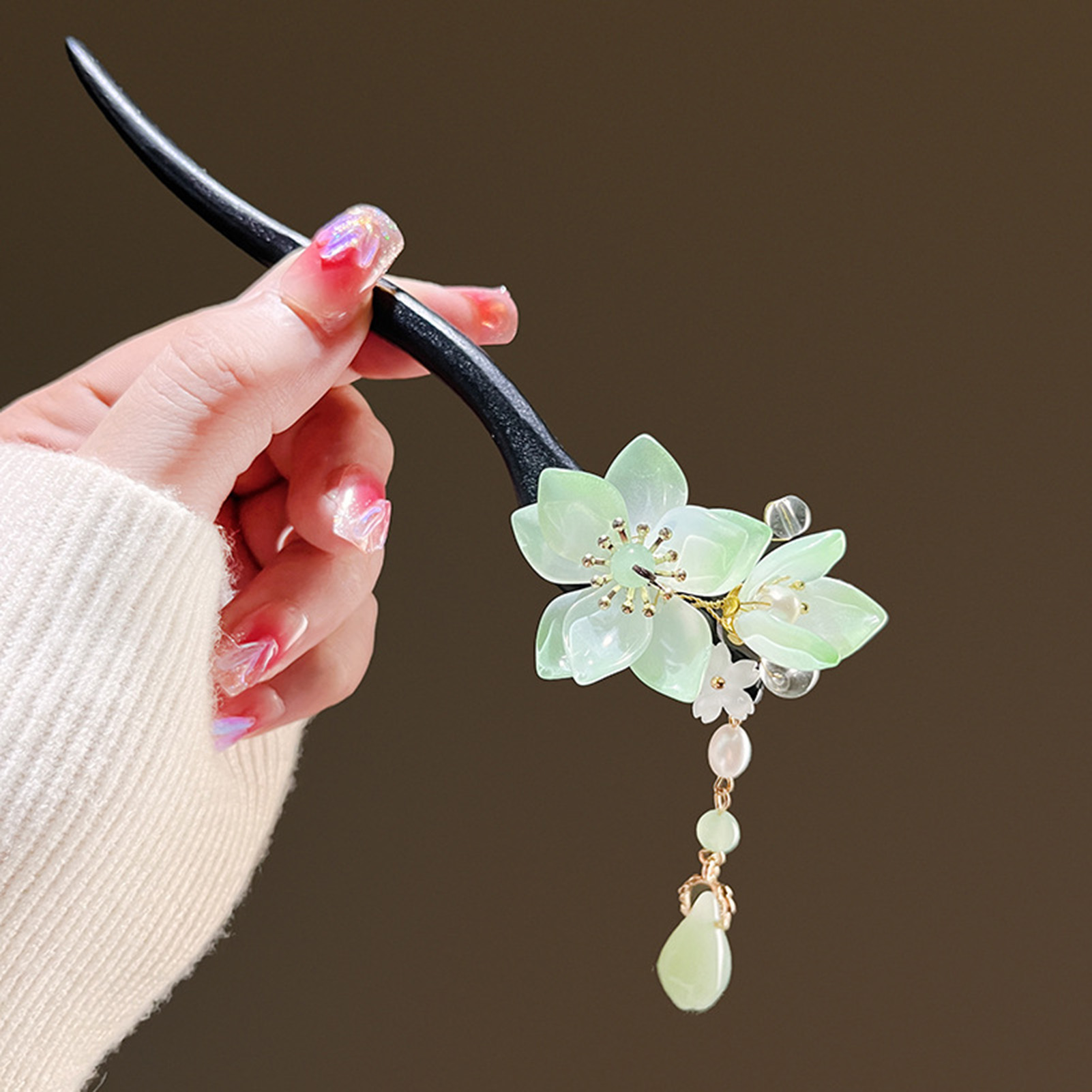 Trendy Flower Hairpin For Wome - Women Accessories Shop 리뷰 및 가격