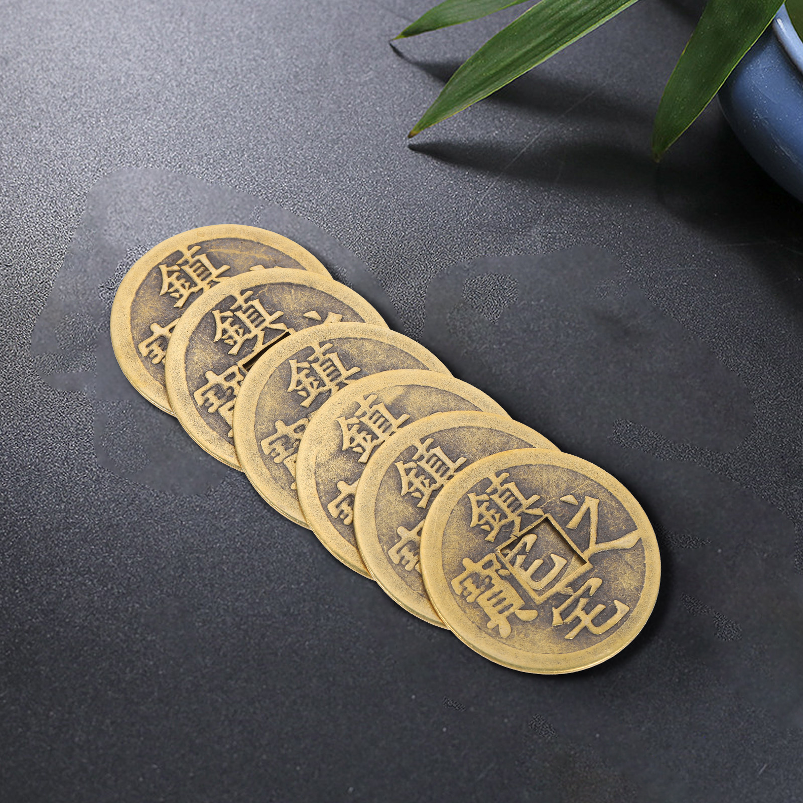 6Pcs Delicate Vintage Brass Ch - Coin Necklace Delicate 리뷰 및 가격