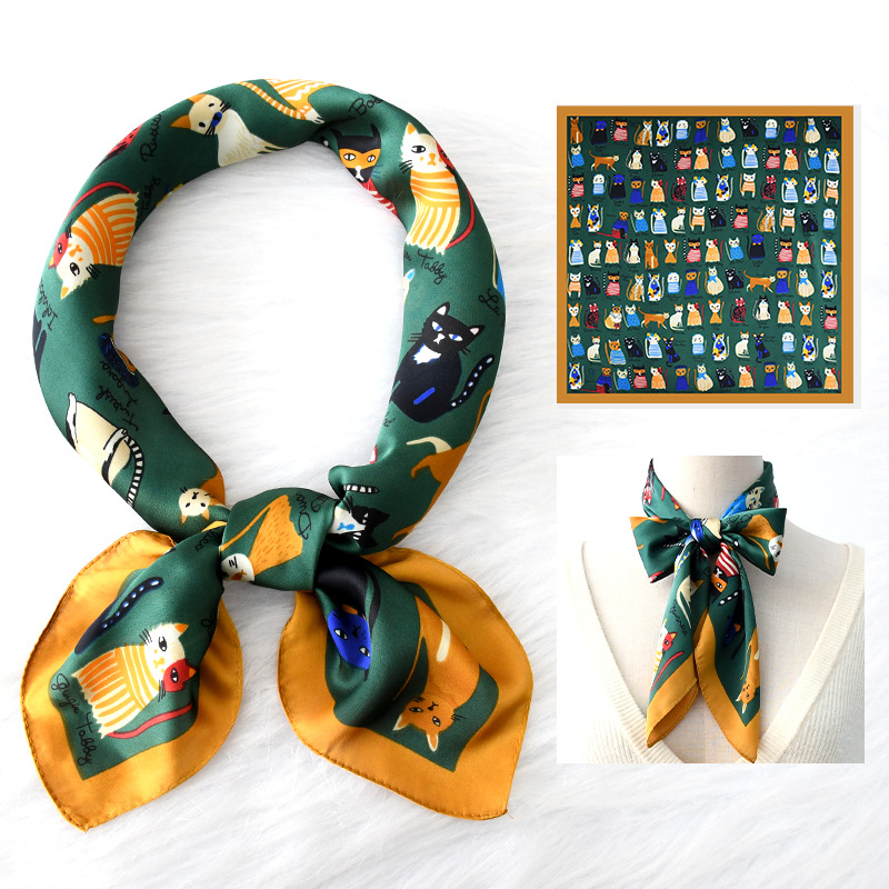 Luxury Silk Square Scarf Women - Silk Scarf Square 리뷰 및 가격