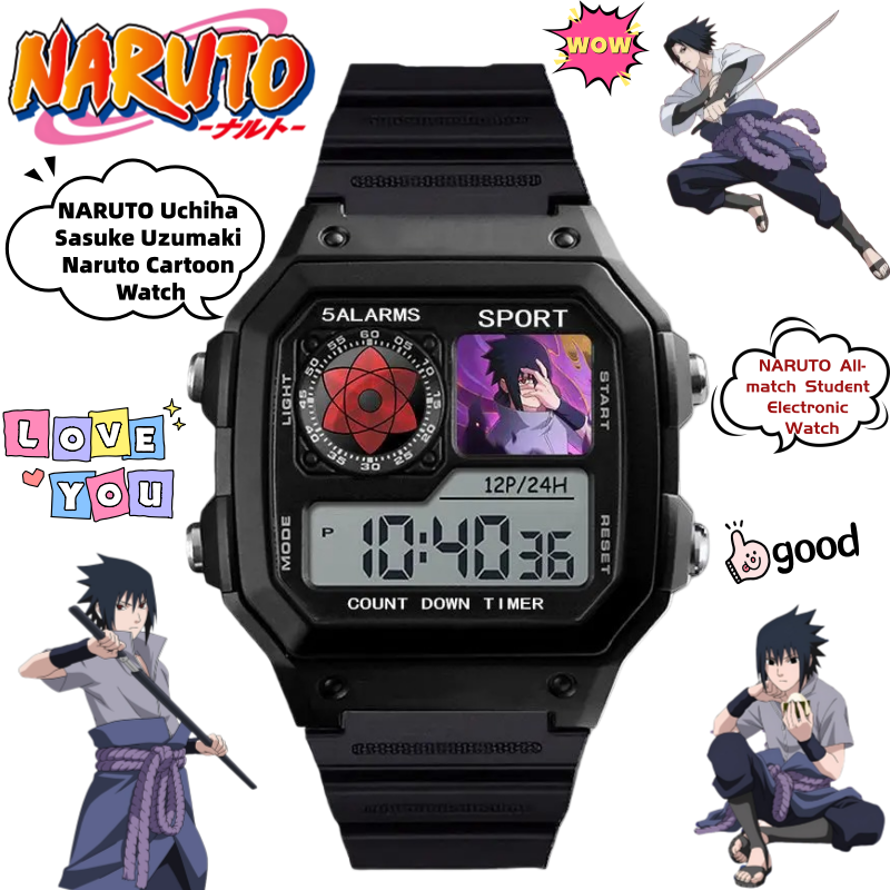 Naruto Watch Sasuke Obito Uchi - Women Electronic Accessories 리뷰 및 가격