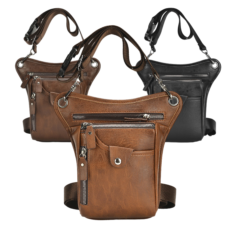 Vintage Pu Leather Waist Pack  - Women Electronic Accessories 리뷰 및 가격