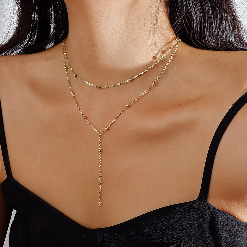New Trendy 925 Sterling Silver - Layered Necklace Set 리뷰 및 가격