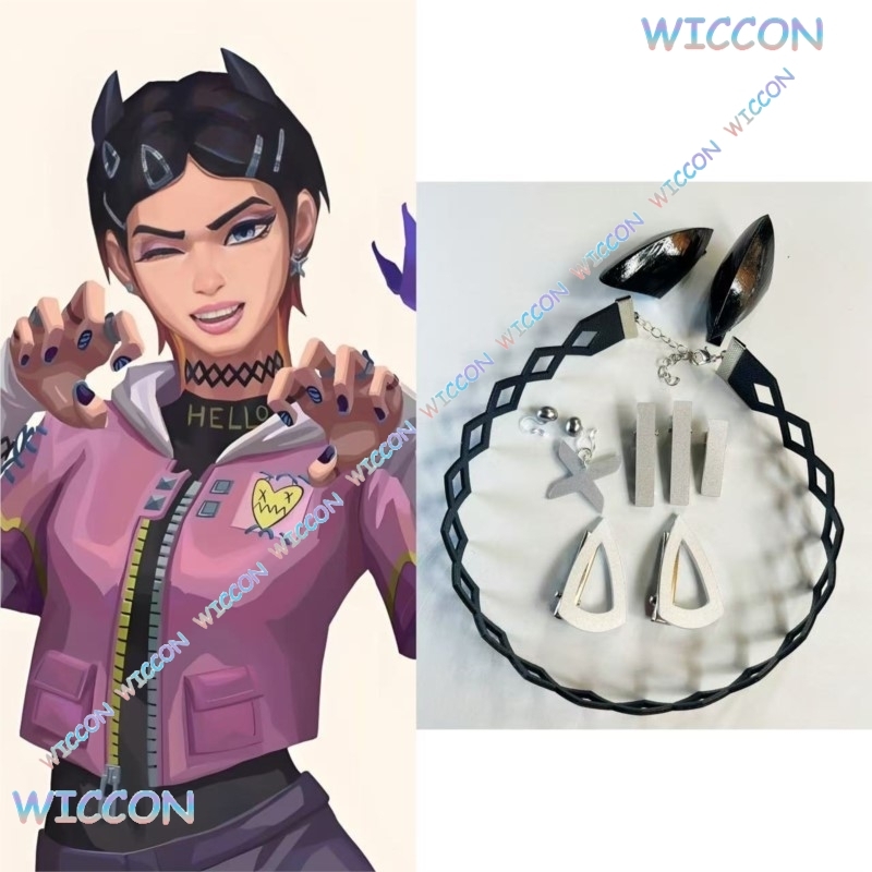 Valorant Clove  Clip Collar Bu - Women Knight Accessories 리뷰 및 가격