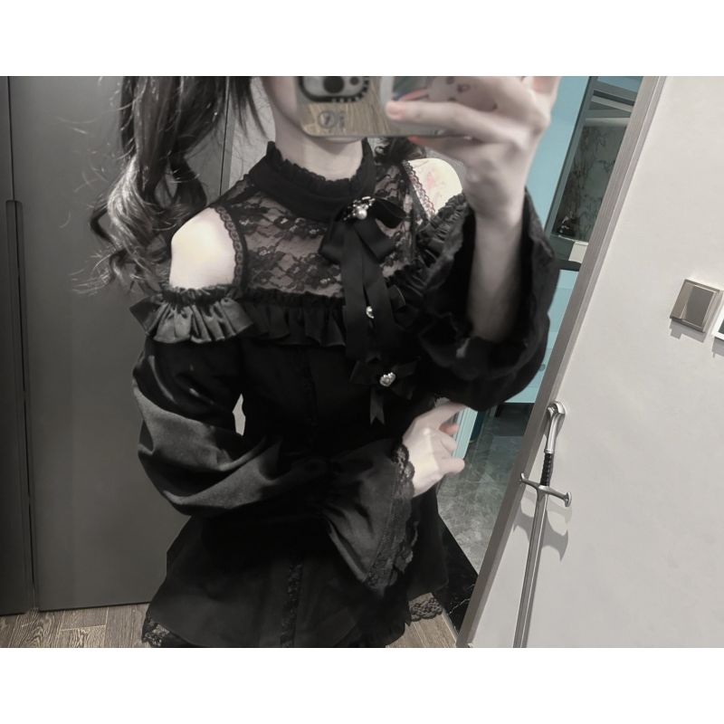 Women Lolita Two Piece Set Col - Layered Necklace Set 리뷰 및 가격