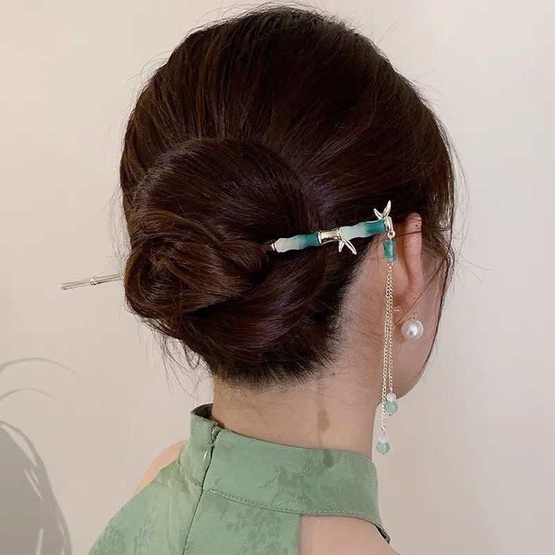 1pc Elegant Chinese Style Gree - Women Accessories Shop 리뷰 및 가격