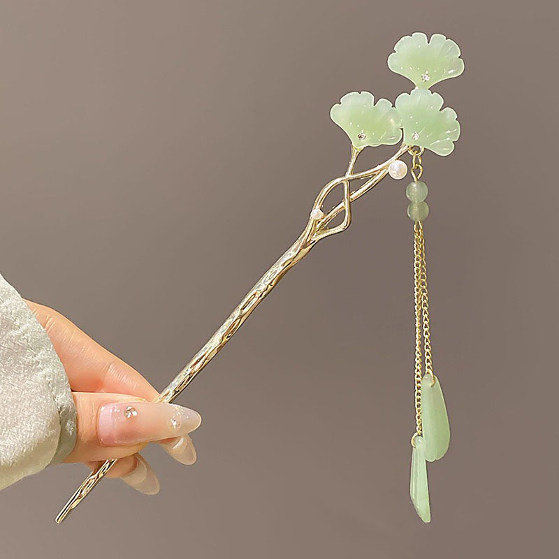 1pc Elegant Chinese Style Gree - Women Accessories Shop 리뷰 및 가격