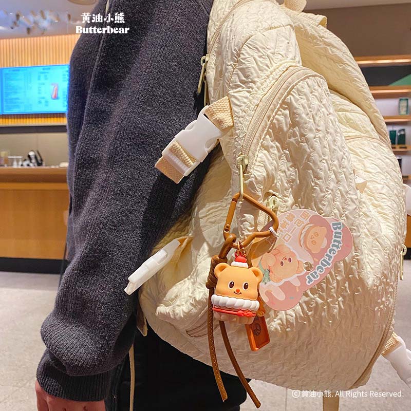 Cartoon Butter Bear Gourmet Ke - Butter Yellow Women'S Accessories 리뷰 및 가격