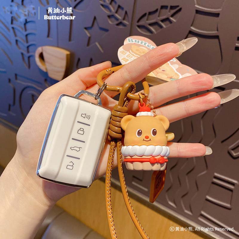 Cartoon Butter Bear Gourmet Ke - Butter Yellow Women'S Accessories 리뷰 및 가격