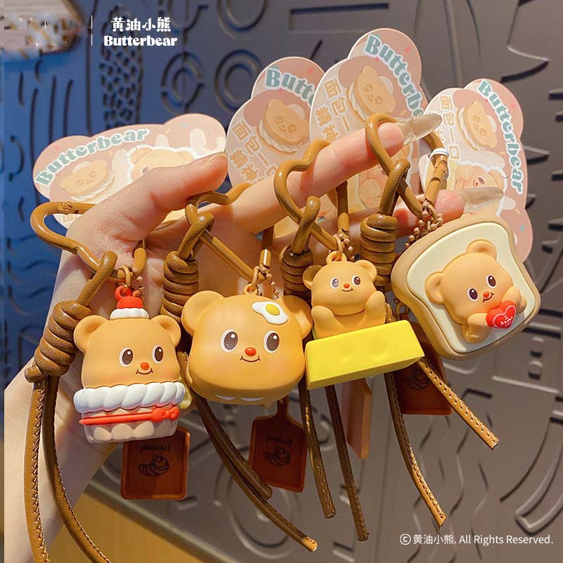 Cartoon Butter Bear Gourmet Ke - Butter Yellow Women'S Accessories 리뷰 및 가격