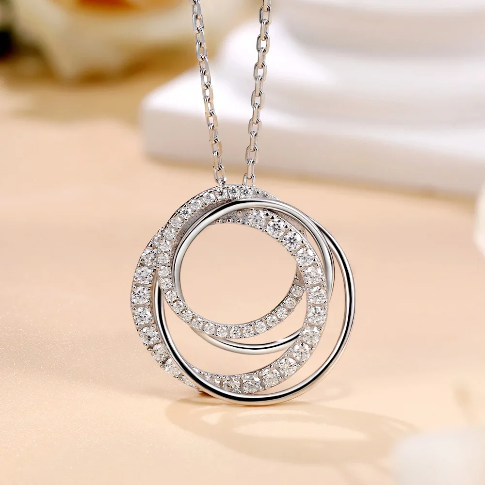 M-JAJA Moissanite Pendant Neck - Layered Necklace Set 리뷰 및 가격