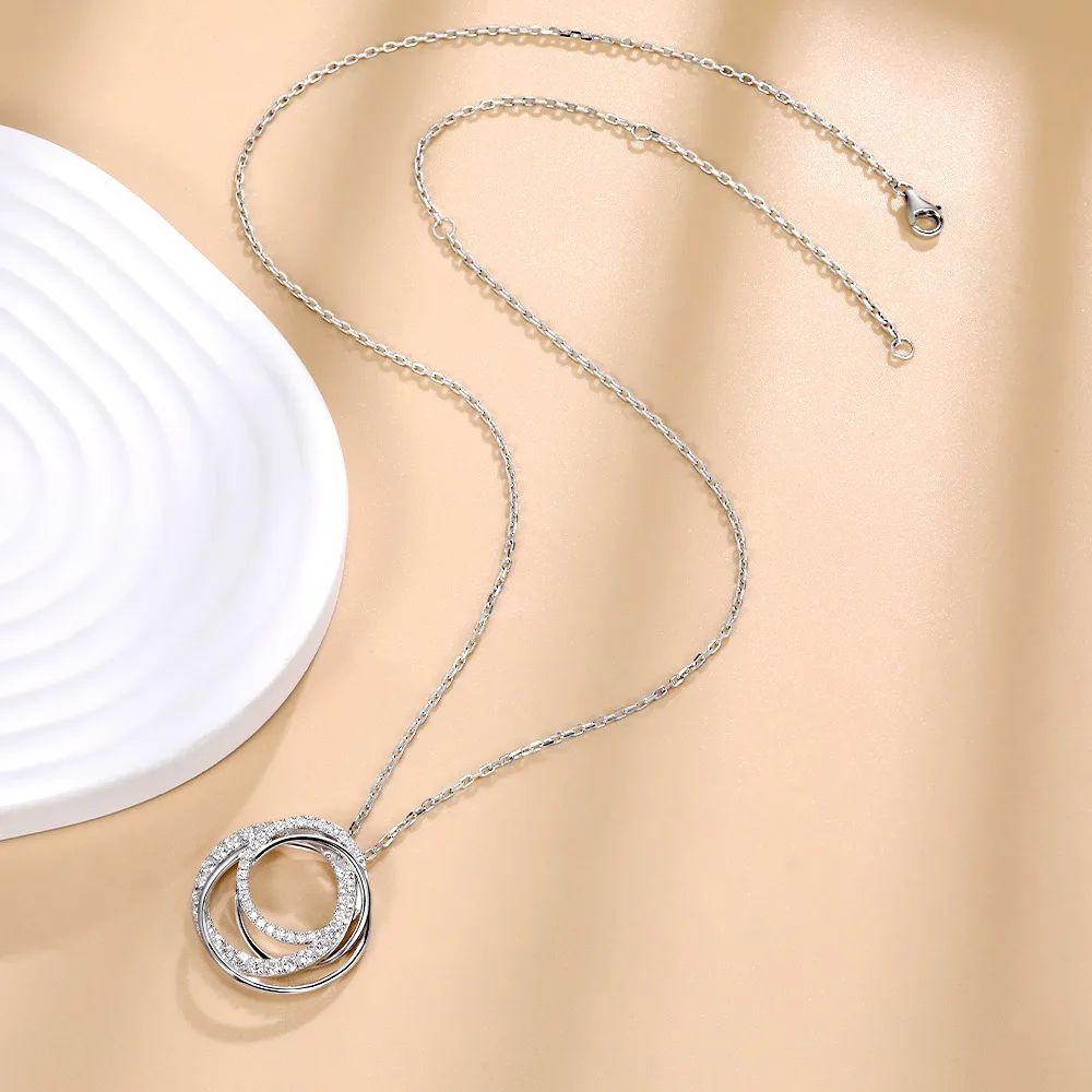 M-JAJA Moissanite Pendant Neck - Layered Necklace Set 리뷰 및 가격