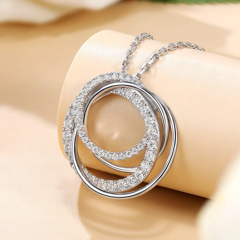 M-JAJA Moissanite Pendant Neck - Layered Necklace Set 리뷰 및 가격