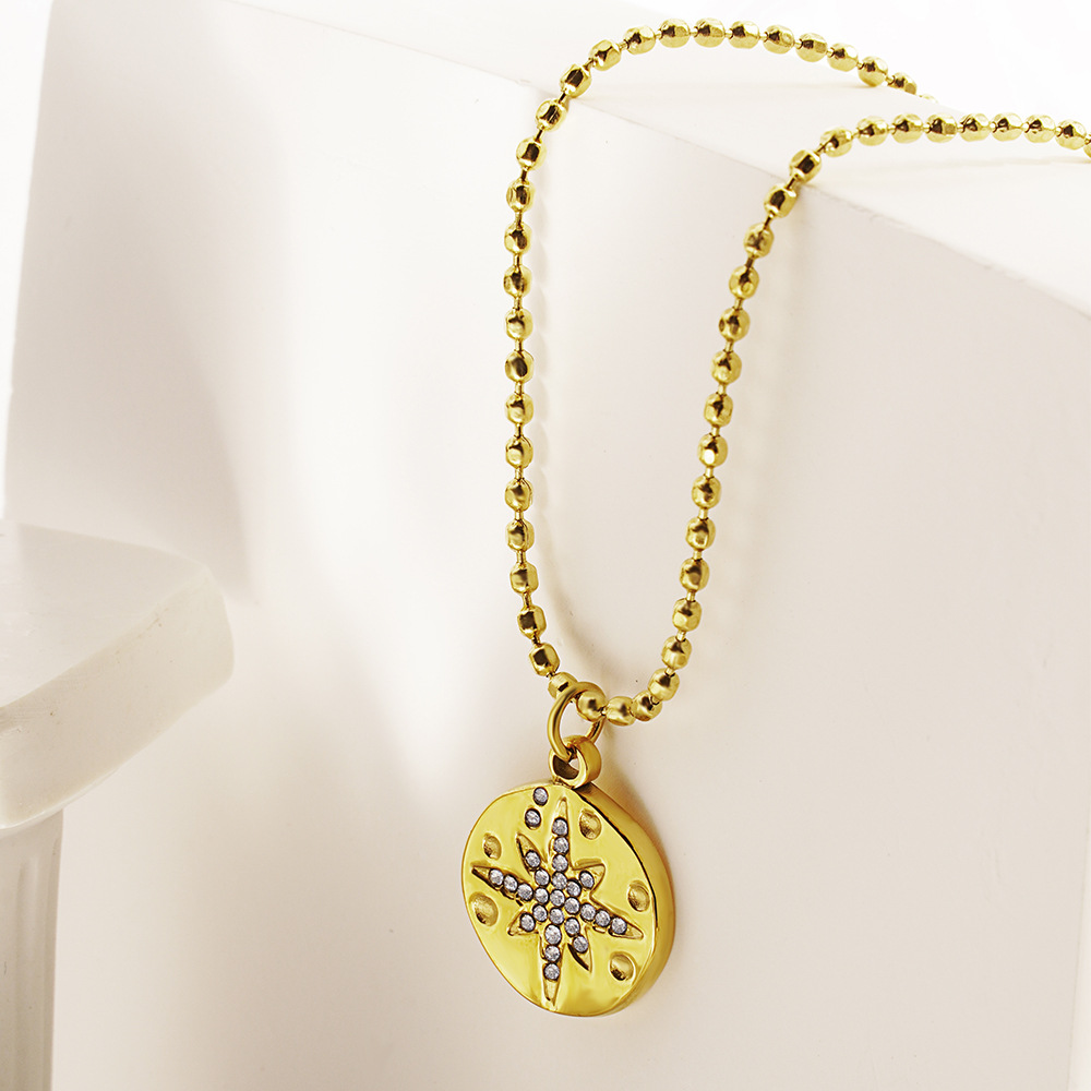 Stainless Steel Women Delicate - Coin Necklace Delicate 리뷰 및 가격